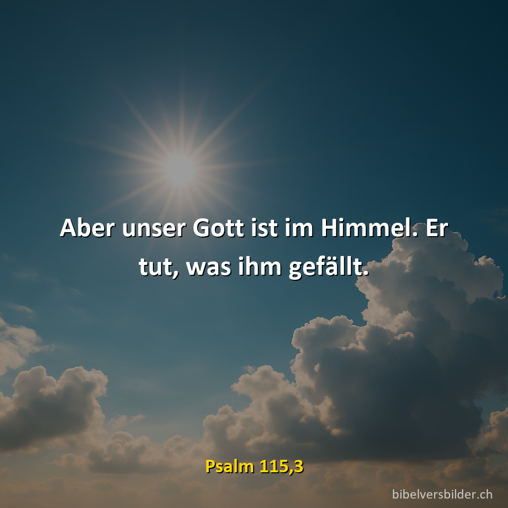 Psalm 115,3