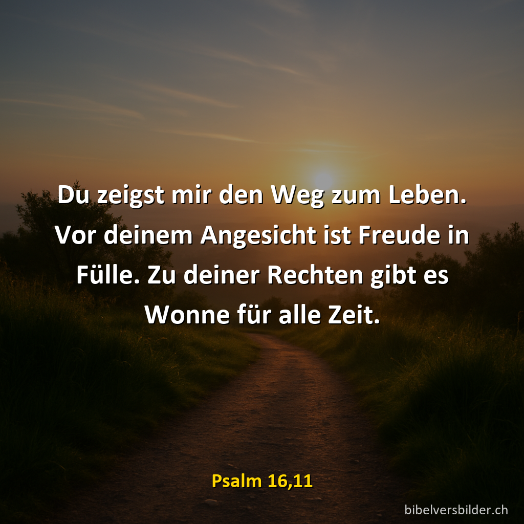 Psalm 16,11