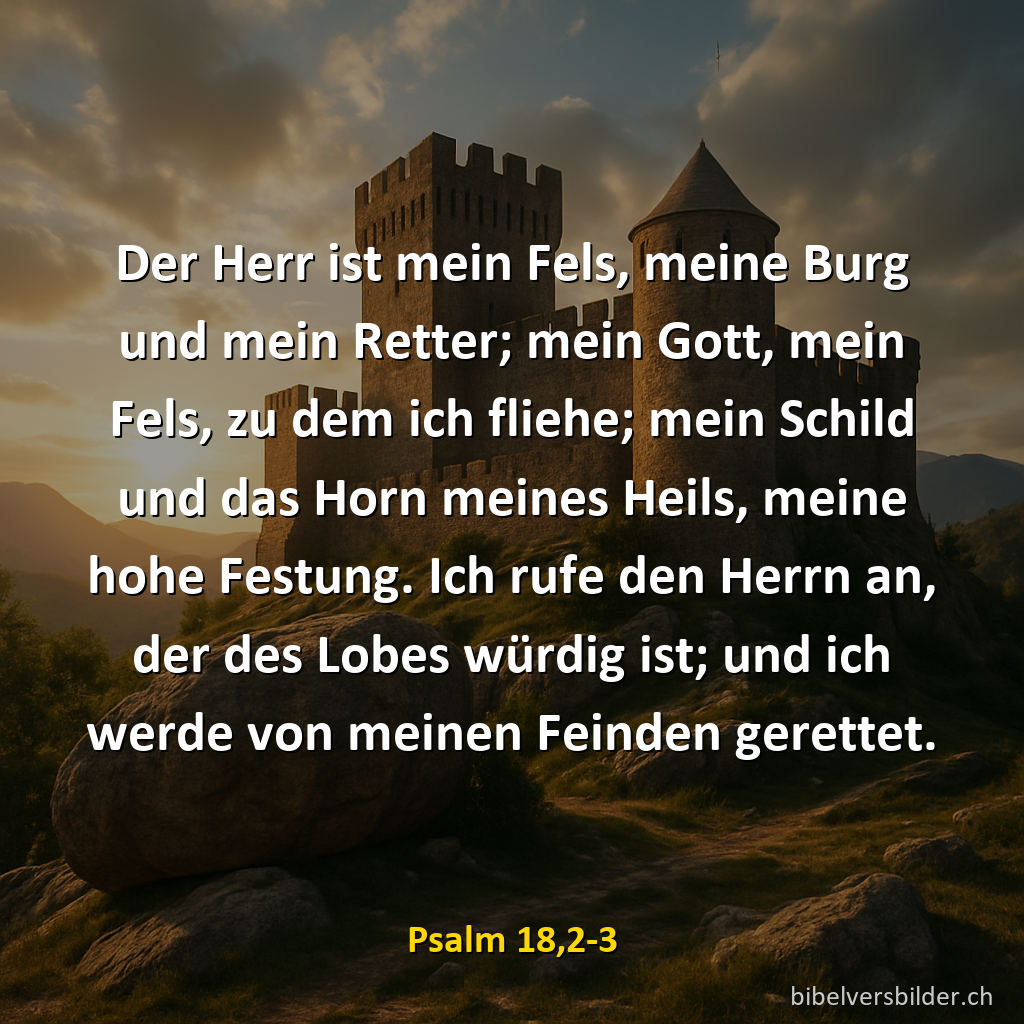 Psalm 18,2-3