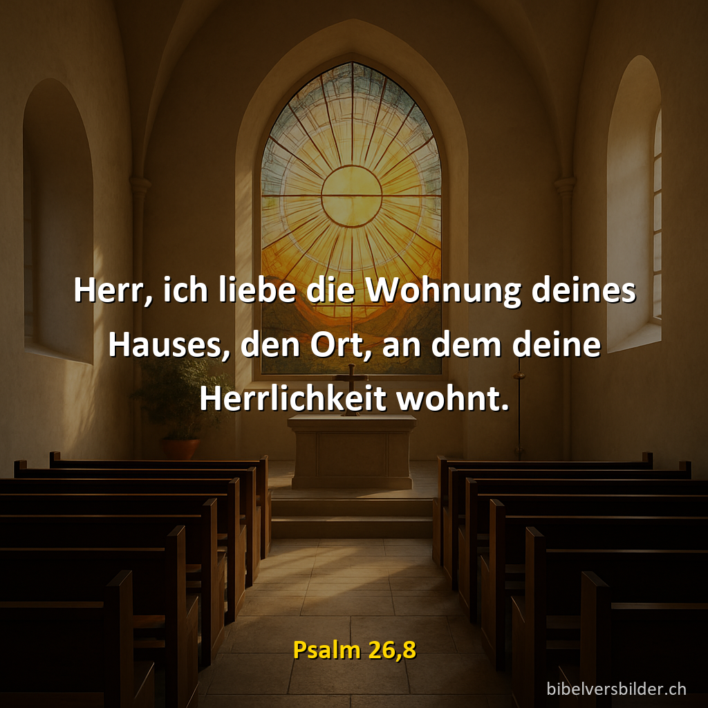 Psalm 26,8