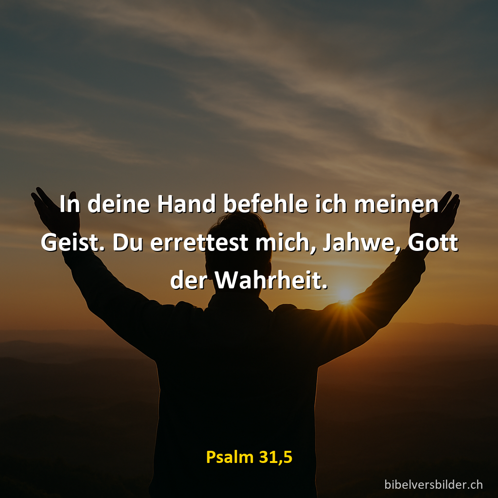 Psalm 31,5