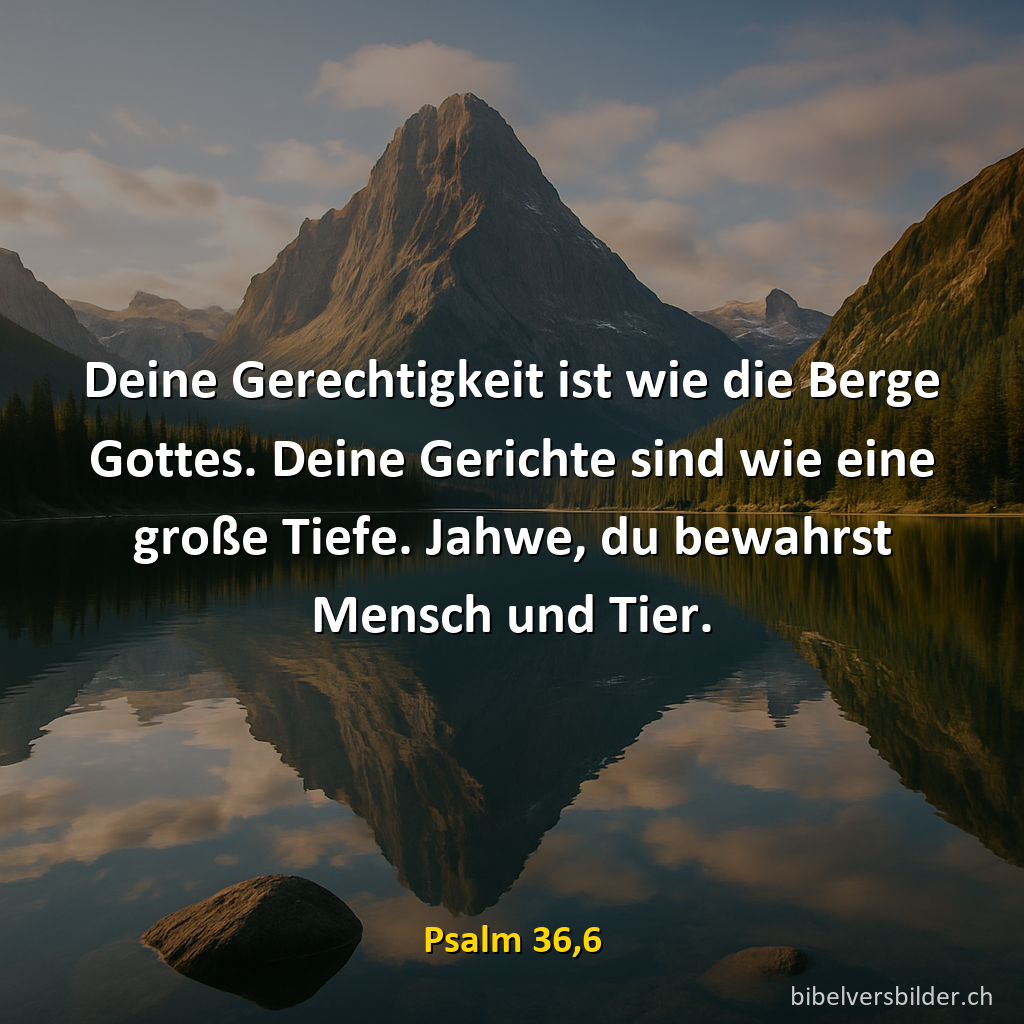 Psalm 36,6