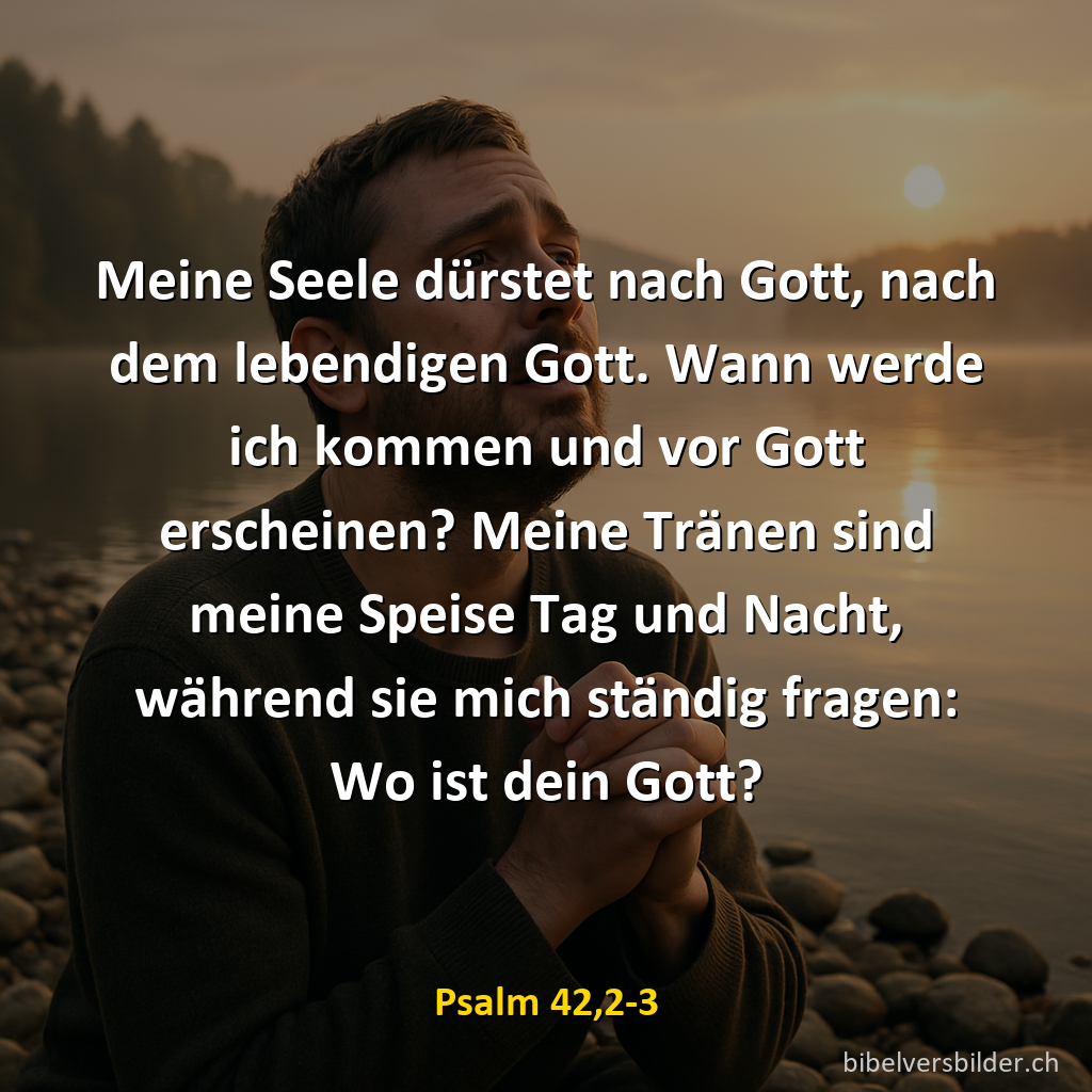 Psalm 42,2-3