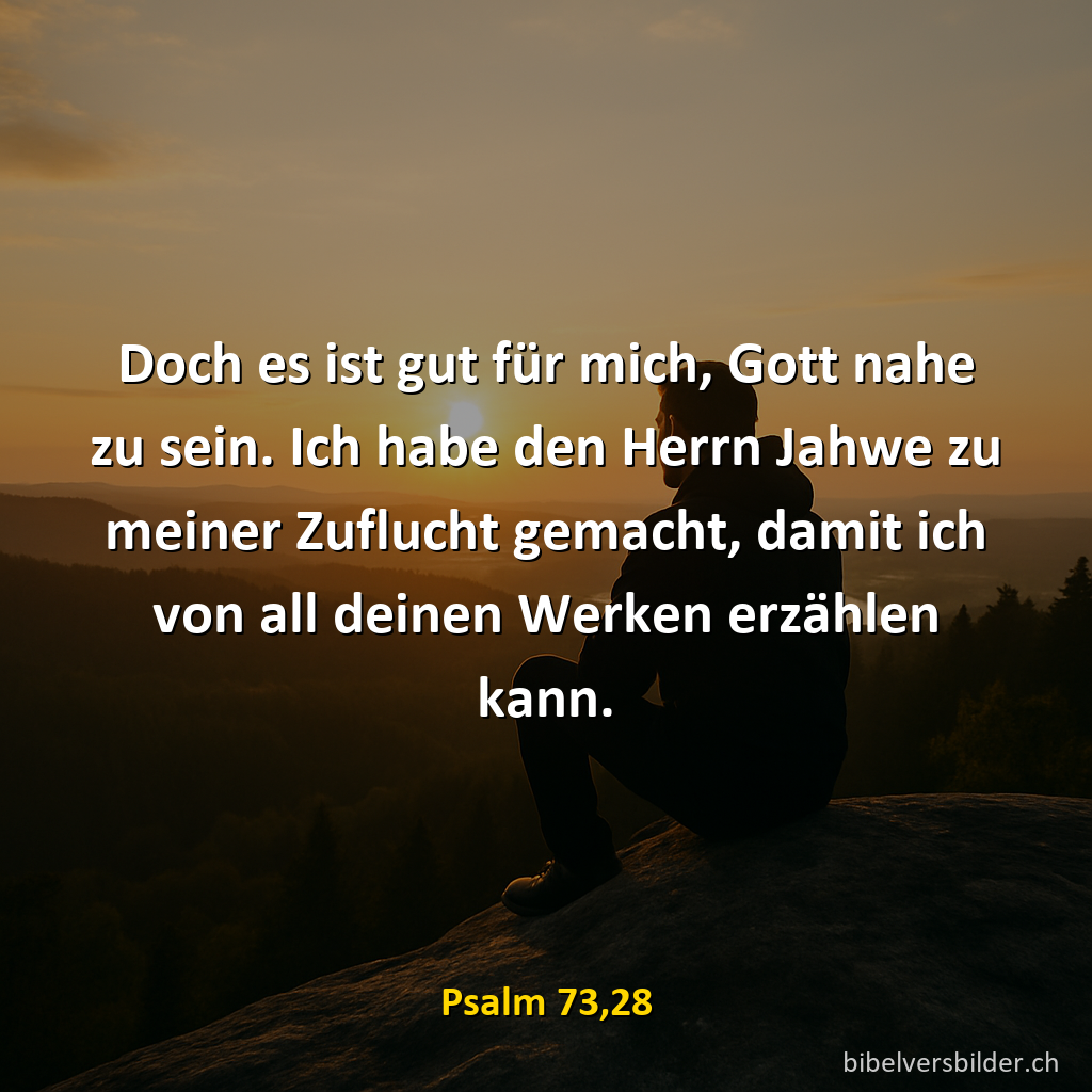 Psalm 73,28