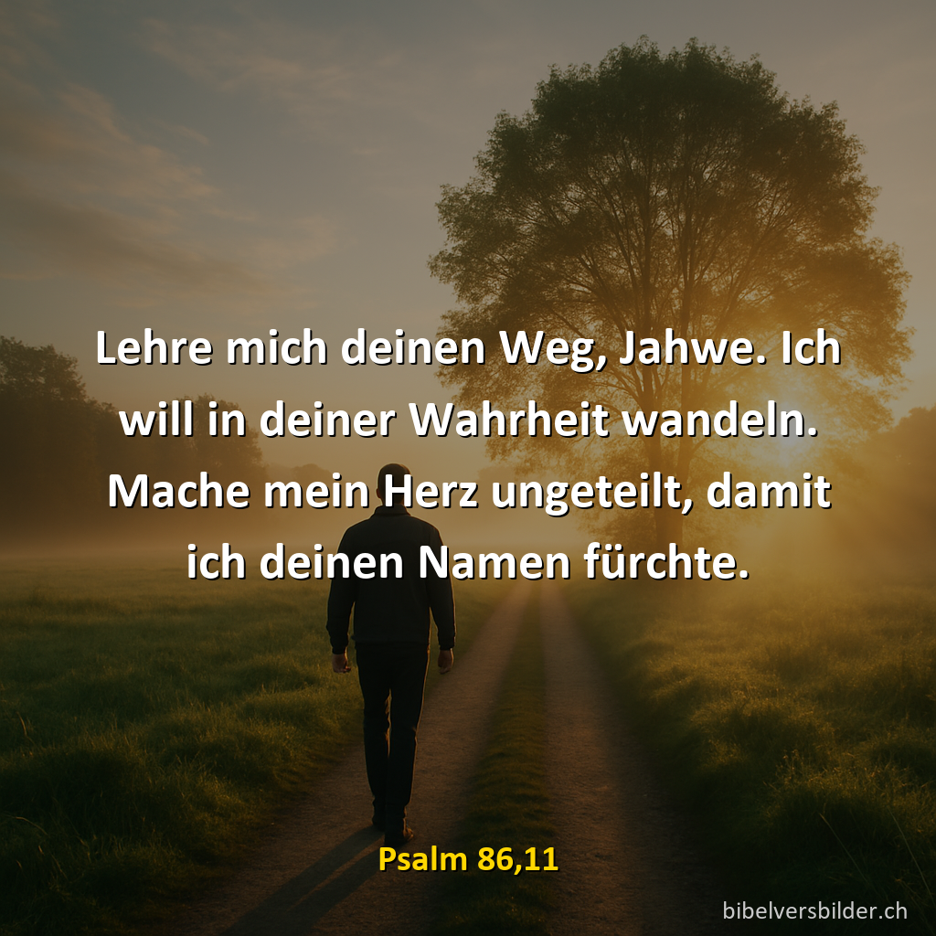 Psalm 86,11
