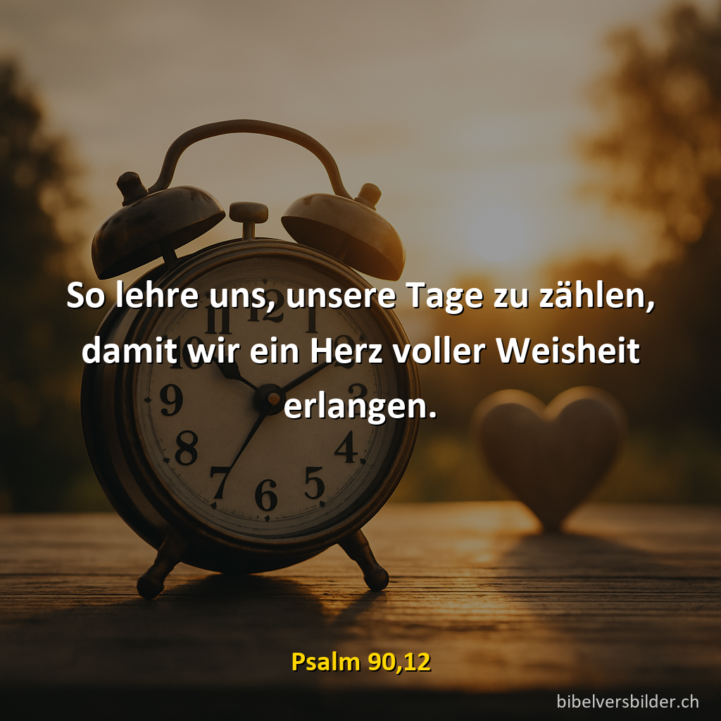 Psalm 90,12