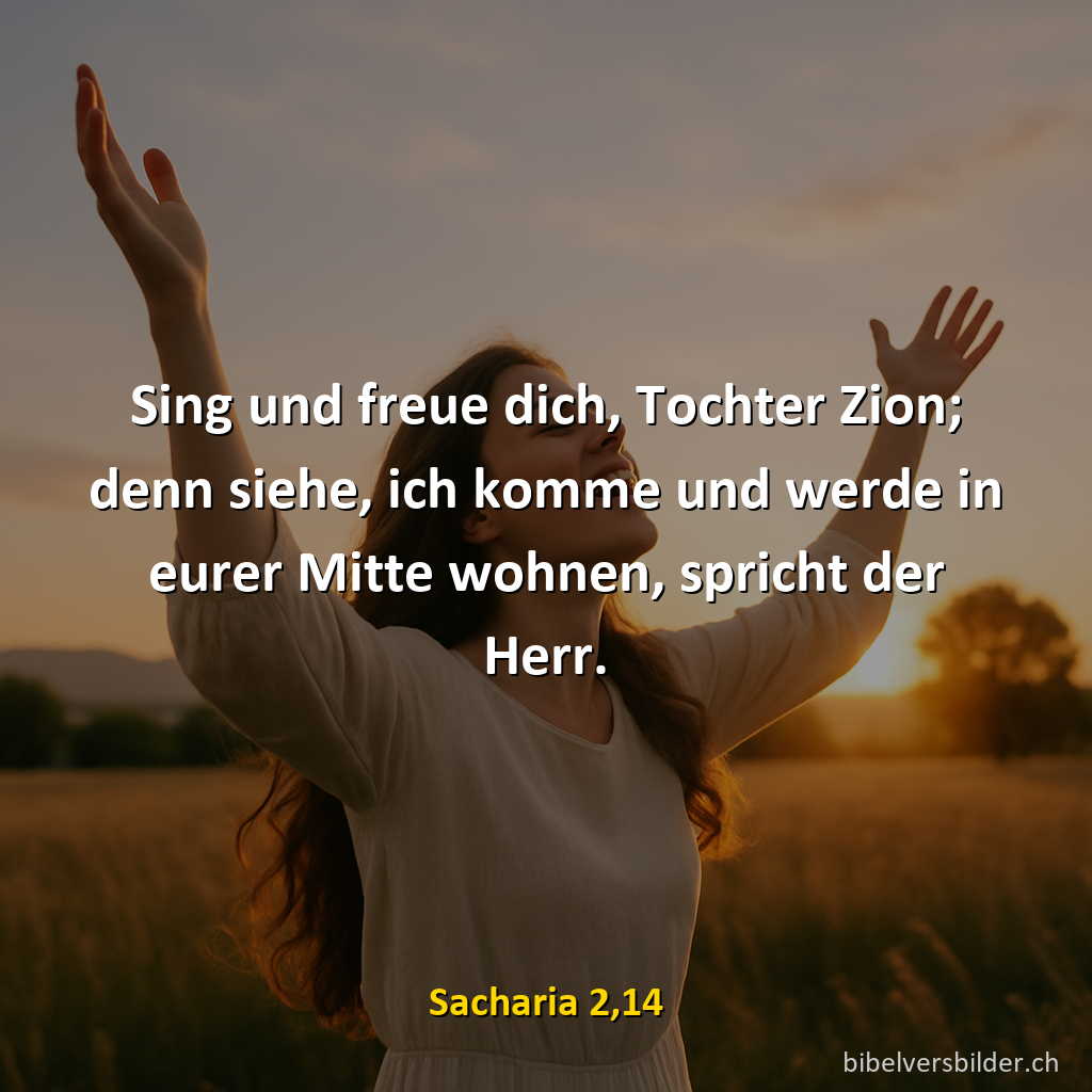 Sacharia 2,14