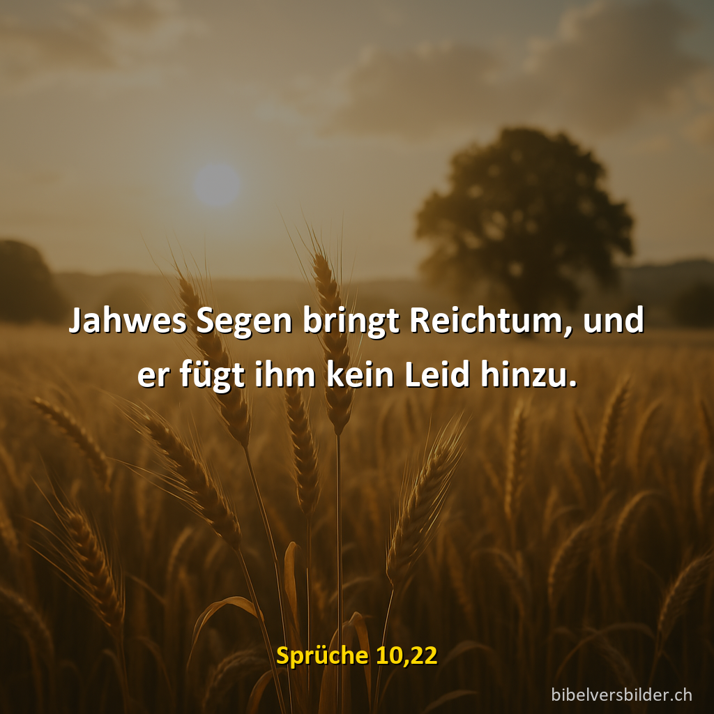 Sprüche 10,22