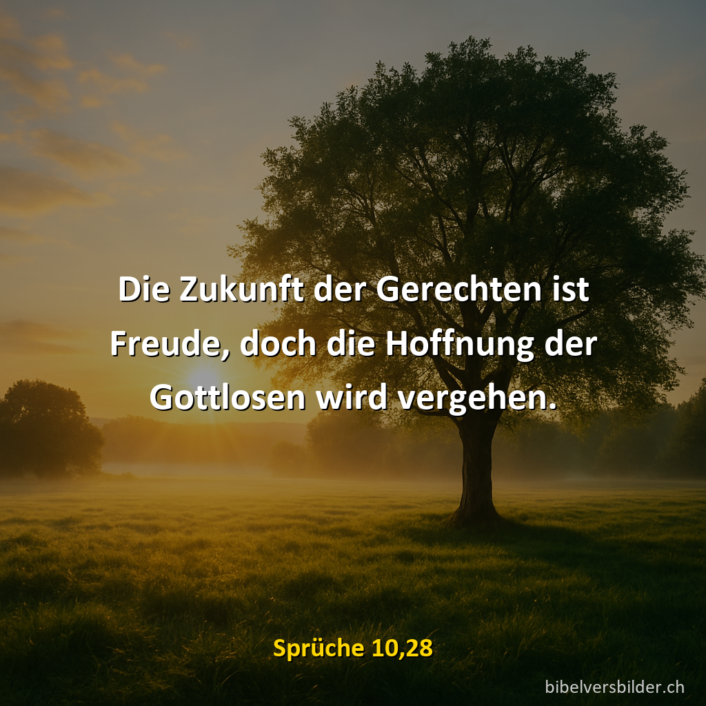 Sprüche 10,28