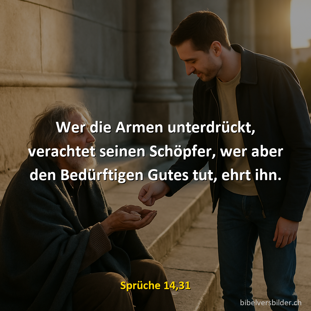Sprüche 14,31
