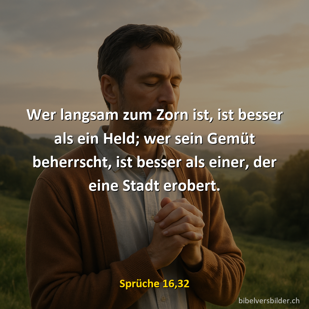 Sprüche 16,32