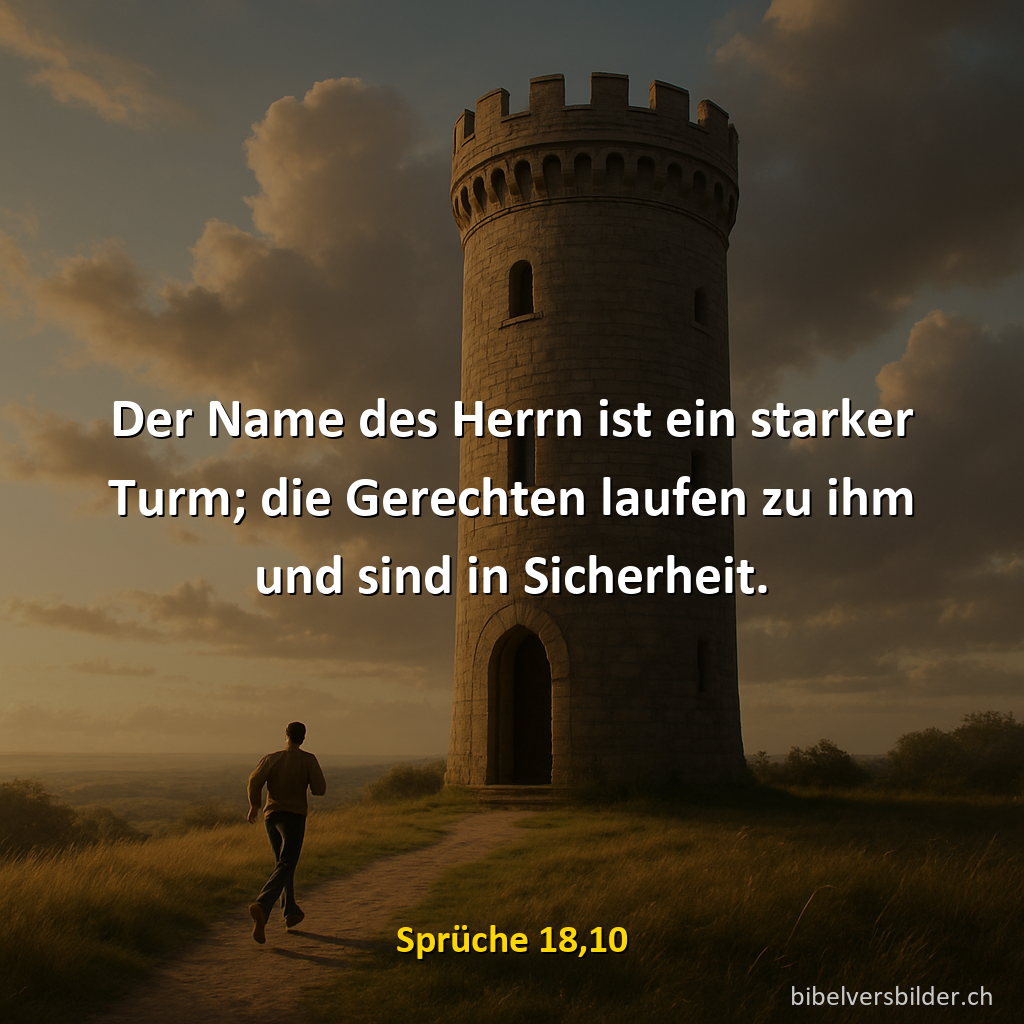 Sprüche 18,10