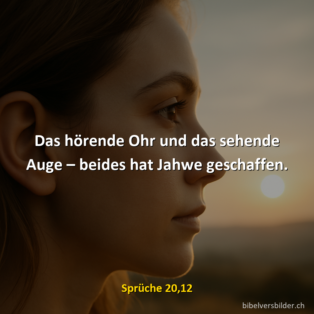 Sprüche 20,12