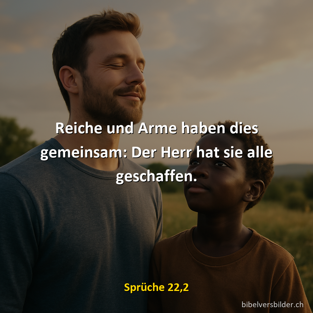 Sprüche 22,2