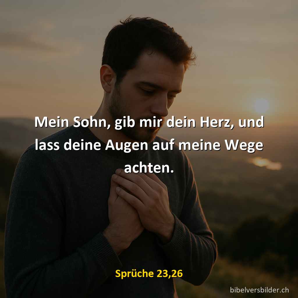 Sprüche 23,26