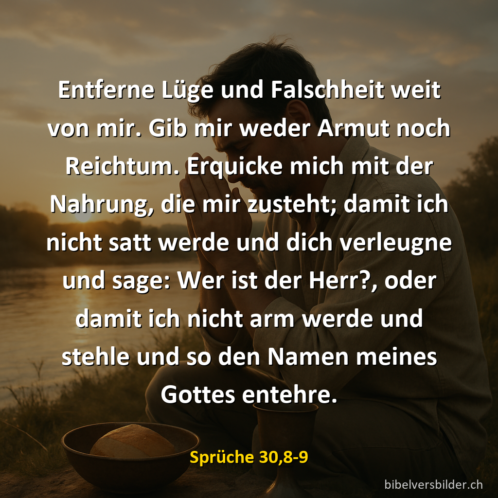 Sprüche 30,8-9