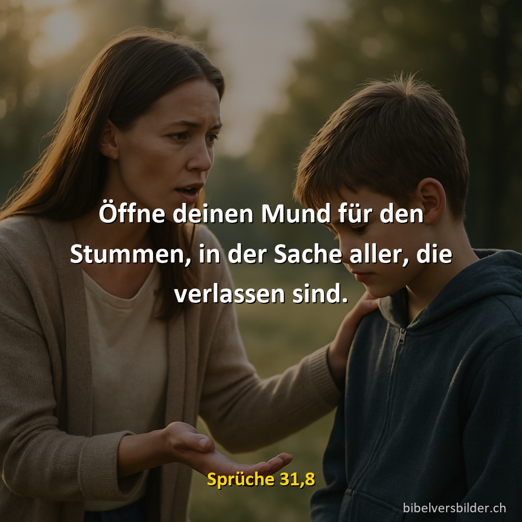 Sprüche 31,8